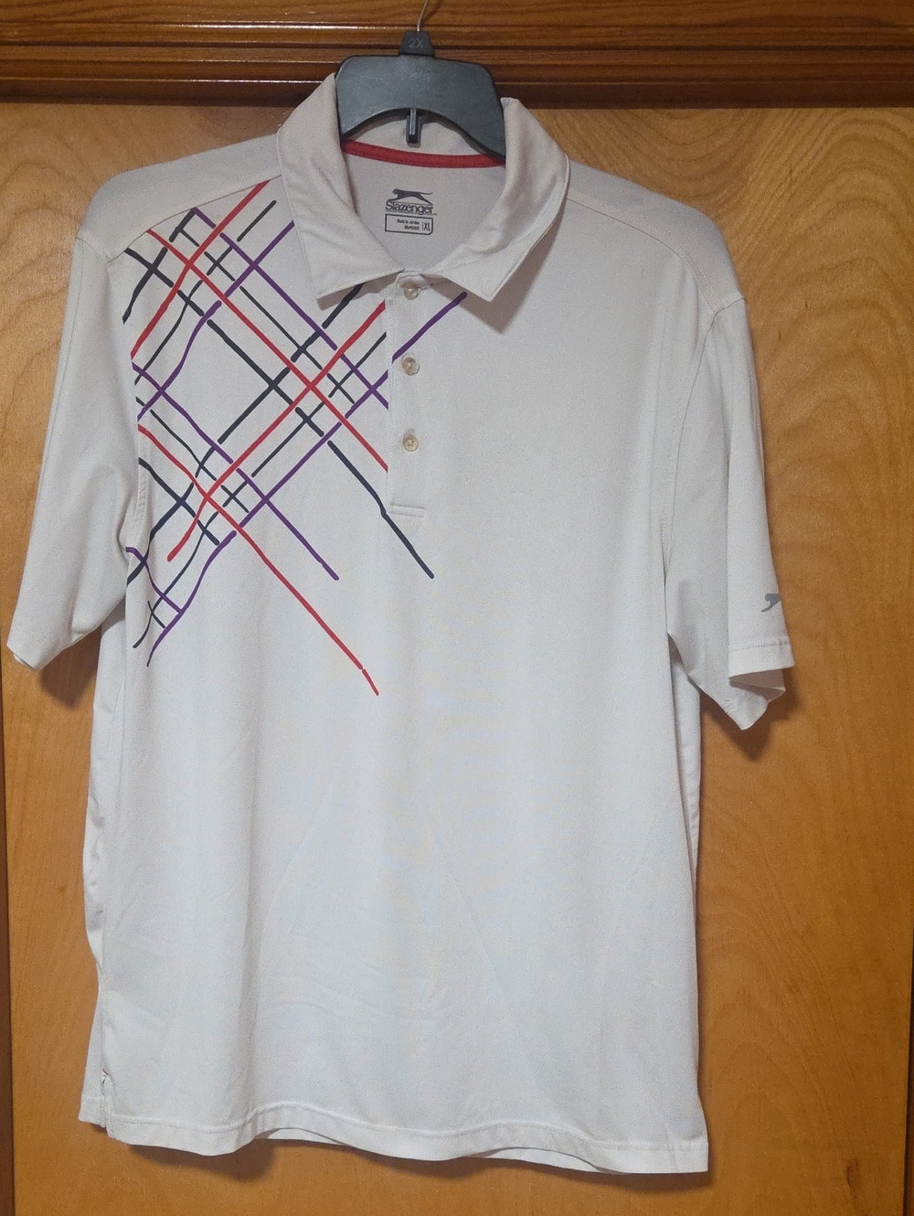 Slazenger Men"s Polyester Polo Shirt Soze XL